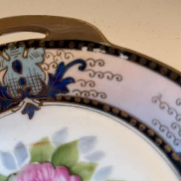 Noritake Decorative Cabbage Rose with Gold made in Japan - Picture 6 of 6